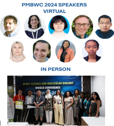 Plant Science and Molecular Biology World Conference 2024 Speaker
